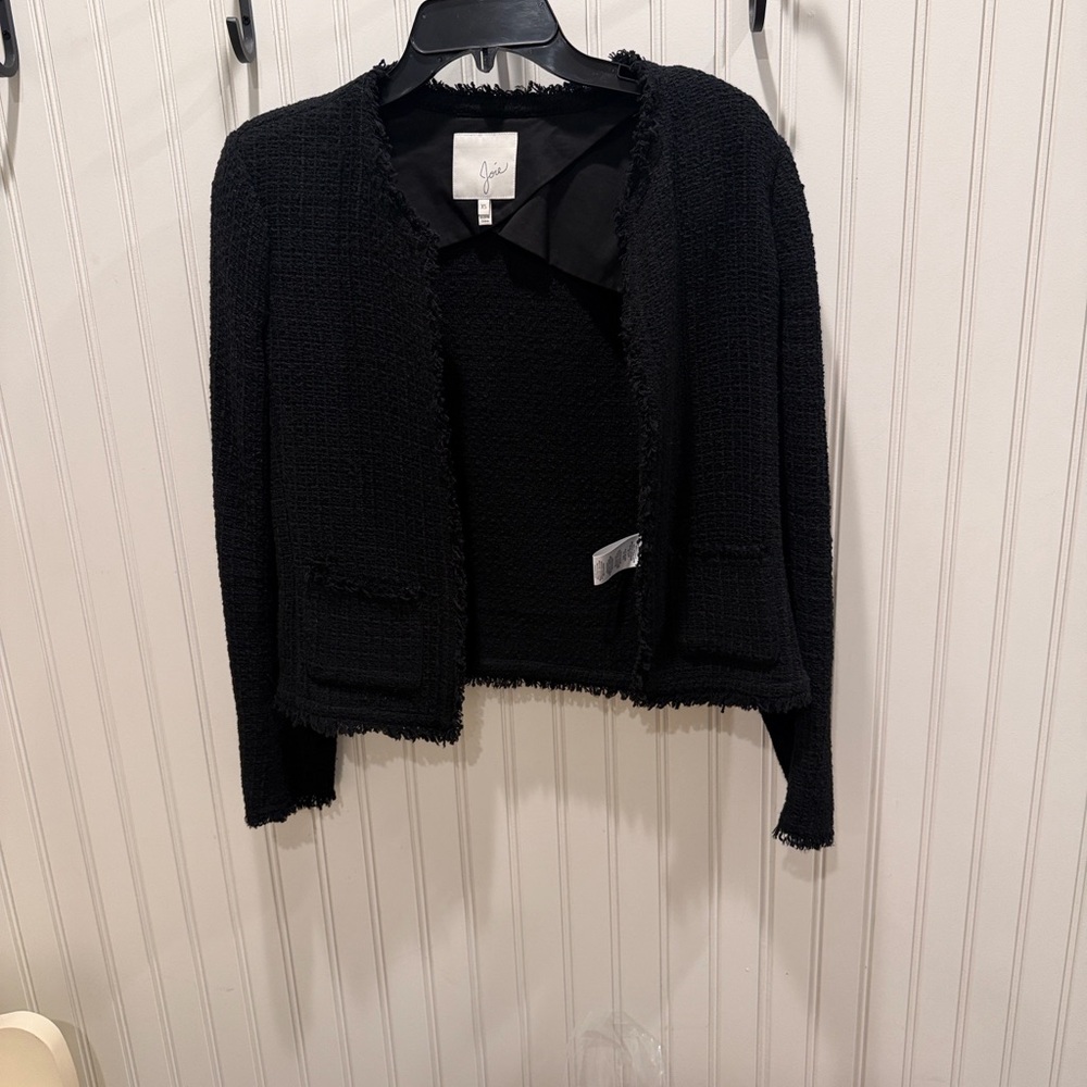 Joie Black Tweed Blazer